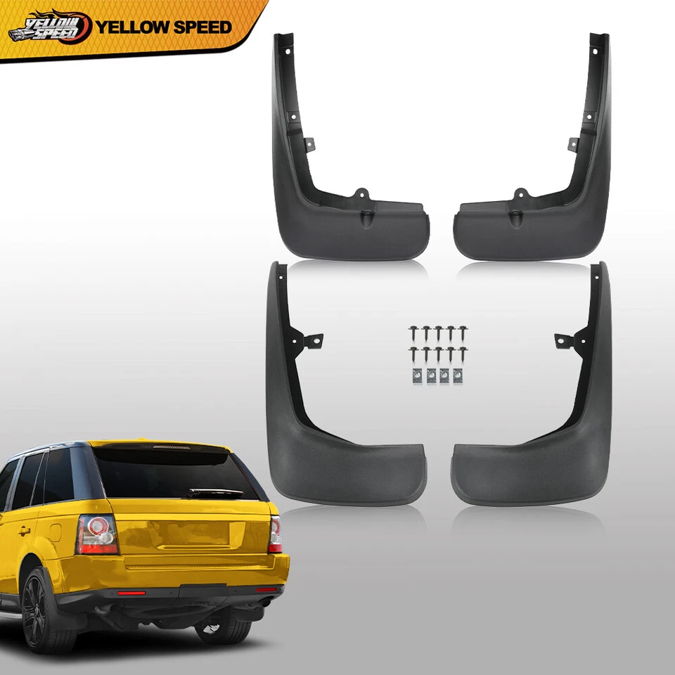 4x guardabarros protector contra salpicaduras apto para Land Rover Range Rover Sport L320 2006-2013 Foto 1 de 4