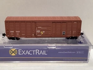N Scale ExactRail DME 5422 P-S 5277 Waffle side Box Car . . . SEE PICTURES. . . - Picture 1 of 4