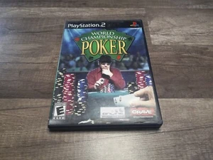 World Championship Poker PS2 PlayStation 2 - Complete CIB Tested Free Shipping - Picture 1 of 4