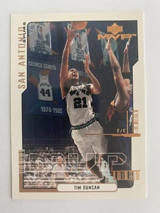 2000-01 Upper Deck MVP #152 Tim Duncan - Picture 1 of 2