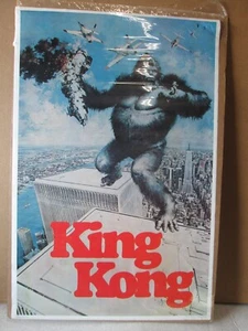 Cartel de película King Kong 1976 vintage torres gemelas 21589 - Imagen 1 de 5