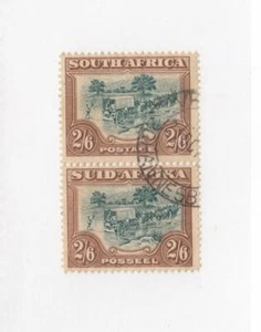 SÜDAFRIKA (MK4412) # 63 SEHR GUTER ZUSTAND GEBRAUCHTES TREKKING-PAAR/BRAUNE & GRÜNE KATZE WERT 30 $ - Bild 1 von 1