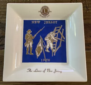 Placa conmemorativa The Lions of New Jersey Atlantic City 1970 - Imagen 1 de 4