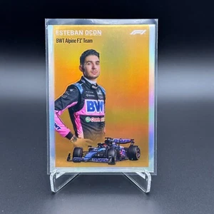 2024 Topps Chrome Formula 1 ESTEBAN OCON #1954-9 F1 1954 Topps Retro - Picture 1 of 4