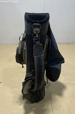 Bolsa de carro de golf Knight divisor de 8 vías (azul) con cubierta para lluvia Foto 1 de 4