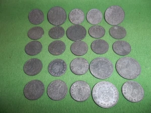 25 MONEDAS DE PENIQUE ALEMANAS DE LA SEGUNDA GUERRA MUNDIAL - Imagen 1 de 6