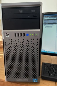 HP ML310e G8 Server, i3-3220 3.3GHz CPU, 32GB RAM, 2x1TB HDD, tested - Picture 1 of 3
