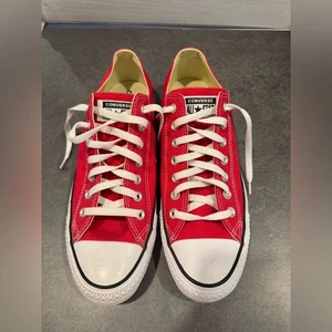 NEU Converse All Stars Low Top ROT Schuhe Herren Größe 11 Damengröße 13 " - Bild 1 von 4