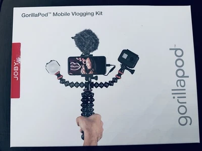 JOBY GorillaPod Mobile Vlogging Kit JB01645 - Tripod With Light + Microphone - Image 1 of 3
