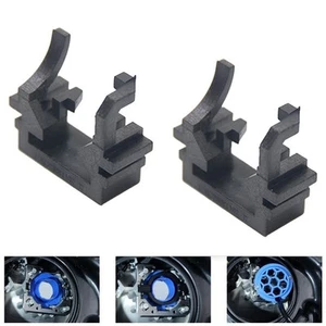 Porta Bombillas 3*3cm Accesorios H1 Par Piezas Plástico Repuesto Vehículo - Imagen 1 de 12