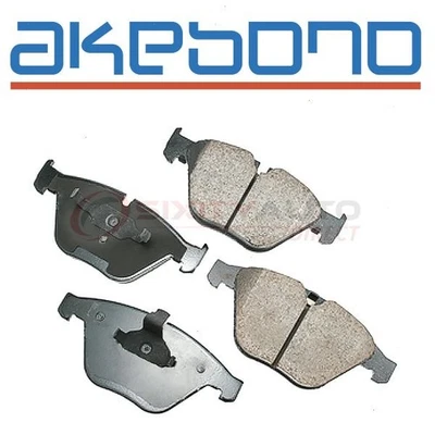 Akebono EURO Front Disc Brake Pad Set for 2009-2010 BMW 535i xDrive - nn — 第 1/4 张图片