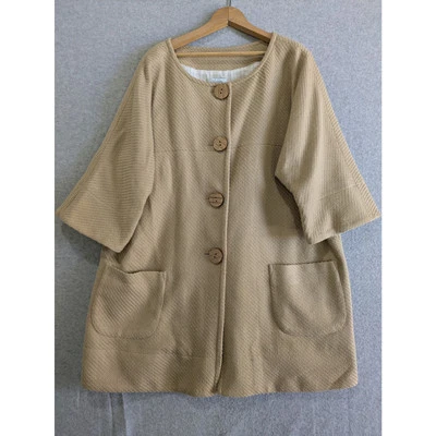 JH Collectibles Blazer Jacket Women's Plus 2X Beige Tweed Classic Button Down - Image 1 of 4