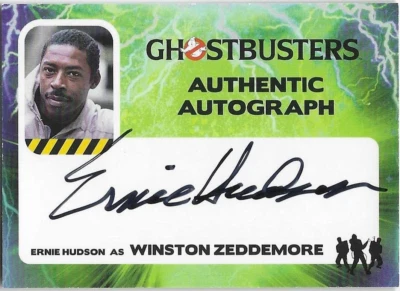 Ghostbusters - Autograph - Ernie Hudson - Winston Zeddemore - EH - Image 1 of 2