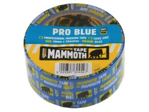 Everbuild Mammoth Largo Mantiene Pro Azul Cinta Adhesiva 25mm, 50mm X 33m - Bild 1 von 3
