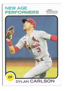 2022 Heritage DYLAN CARLSON Intérpretes de la Nueva Era - ST. LOUIS CARDINALS - #NAP-15 - Imagen 1 de 1