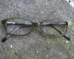 Liz Petite Women's Olive Eyeglasses - Picture 1 of 5