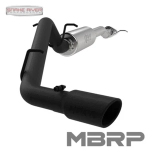 MBRP BLACK EXHAUST FOR 2017-2022 CHEVY COLORADO GMC CANYON 2.5L 3.6L S5090BLK - Picture 1 of 4