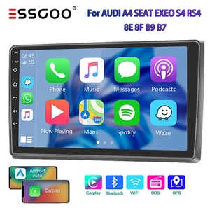 For Audi A4 S4 RS4 B6 Android 13 Car Stereo Sat Nav CarPlay Head Unit 32GB WIFI - Picture 1 of 16