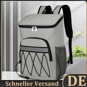 Thermo-Lunch-Rucksack, auslaufsicher, isolierte Picknick-Kühltasche, reflektiere - Bild 1 von 15
