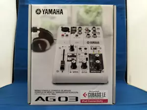 YAMAHA AG03 Audio Interface Mixer From Japan - Picture 1 of 5