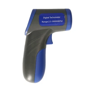 2.5-99999RPM Digital Laser Tachometer Handheld Meter Non Contact Speedmeter N0K4 - Picture 1 of 12