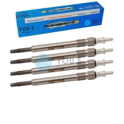4pcs YOU.S Genuine Glow Plugs for MERCEDES-BENZ SPRINTER 3-T (903) (906) CDI - Image 1 of 2