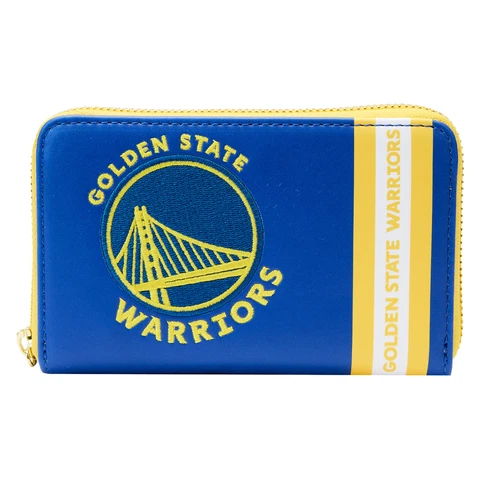 Loungefly Golden State Warriors Patches Zip-Around Wallet Cover