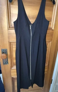 RACHEL ROY Sexy Size 10 Black Dress Sleeveless Lined Long Zipper Down Back 2017 - Picture 1 of 18