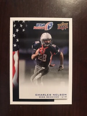 2014 Upper Deck USA Football #43 - Charles Nelson - Team USA - Image 1 of 2