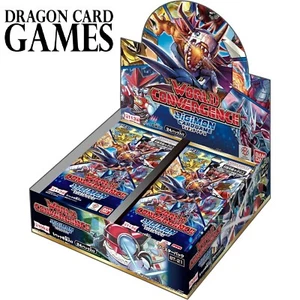 Digimon TCG: World Convergence BT21 - Common, Uncommon & Rare Cards - Picture 1 of 89