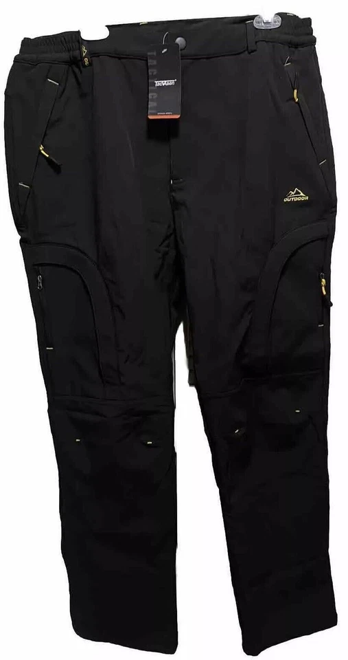 Calças táticas masculinas para área externa tamanho 38/32 novas em folha tintas Tacvasen - Imagem 1 de 4