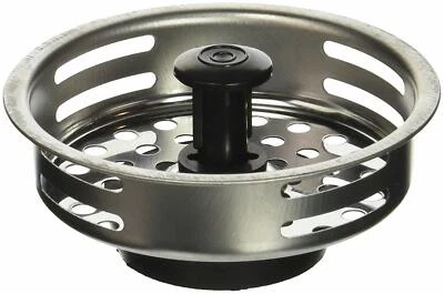 Helping Hand FQ10505 Sink Strainer Drain Basket, Grey - Image 1 of 2