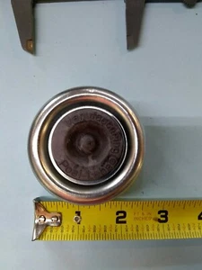 (2) Trailer 2.44" Posi Lube Grease Cover Dust Cap Plug Rubber Hub Bulk free ship - Picture 1 of 4