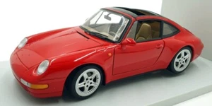UT Models 1/18 Scale Diecast 27821 - Porsche 911 Carrera Targa 993 - Red - Picture 1 of 5