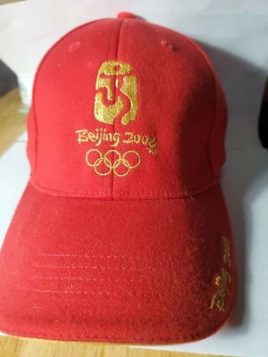 2008 Beijing Olympic one size fits all Baseball Cap Hat Rare - Image 1 of 4