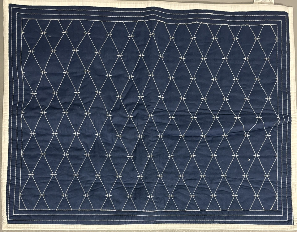 Colección Martha Stewart Acolchado Estándar Falsa 21x27 Algodón Bordado Foto 1 de 4