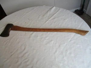 Vintage Cayuga Elmira NY Michigan Style Axe With Wood Handle - Picture 1 of 11