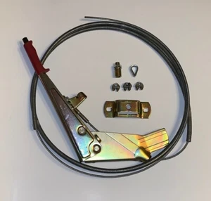 Alko Handbremshebel mit Bowdenzug Umsteckbremse Seilzugbremse 2300 mm / 3800 mm - Bild 1 von 1