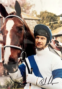 BOB CHAMPION - GRAND NATIONAL WINNER - ALDANITI - SIGNED PHOTOGRAPH - Picture 1 of 1
