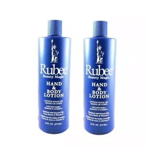 2 Rubee Beauty Magic Lozione Mani e Corpo con Oli Naturali,Vitamina E e Cacao473ml - Foto 1 di 3