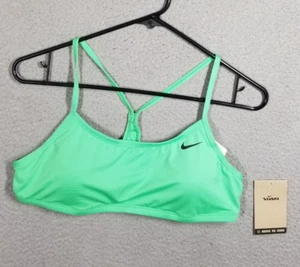 $48 Nike Essential Womens Large Bikini Top Green Swimwear & Beachwear - Picture 1 of 10
