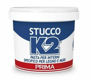 Stucco in Pasta K2 per Interni muro e legno riempitivo 1 Kg pronto all'uso - Foto 1 di 1