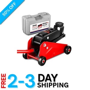 Easy-Maneuver Hydraulic Floor Jack - 1.5 Ton Capacity with Safety Features - Picture 1 of 9