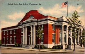 Postal Oficina de Correos de Estados Unidos Winchester VA - Imagen 1 de 2