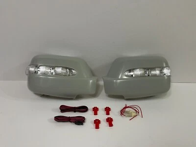 Side Mirror Cover W/LED Signal Light For '2000-'2007 Nissan X-Trail Unpainted Foto 1 de 4
