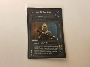 Star Wars CCG Curved Reflections II Foil Dengar With Blaster Carbine - Picture 1 of 1