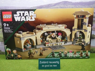 LEGO 75326 StarWars Boba Fett's Throne Room OVP (LE) C2421 - Bild 1 von 4