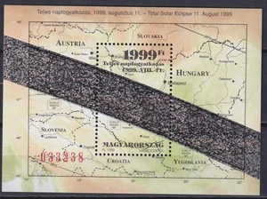 Hungary 1999 Total Eclipse of the Sun, Astronomy, Space MNH** - Picture 1 of 1