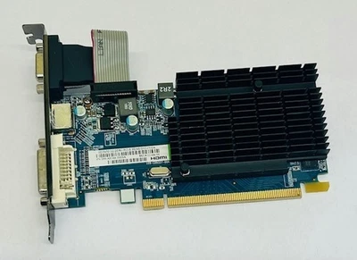 1GB Sapphire AMD Radeon HD5450 DDR3 DVI / VGA / HDMI PCI-e Graphics Video Card - Image 1 of 4