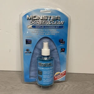 Monster Pantalla Limpieza Monitor TV Pantalla LCD Kit Sellado Nuevo - Imagen 1 de 2
